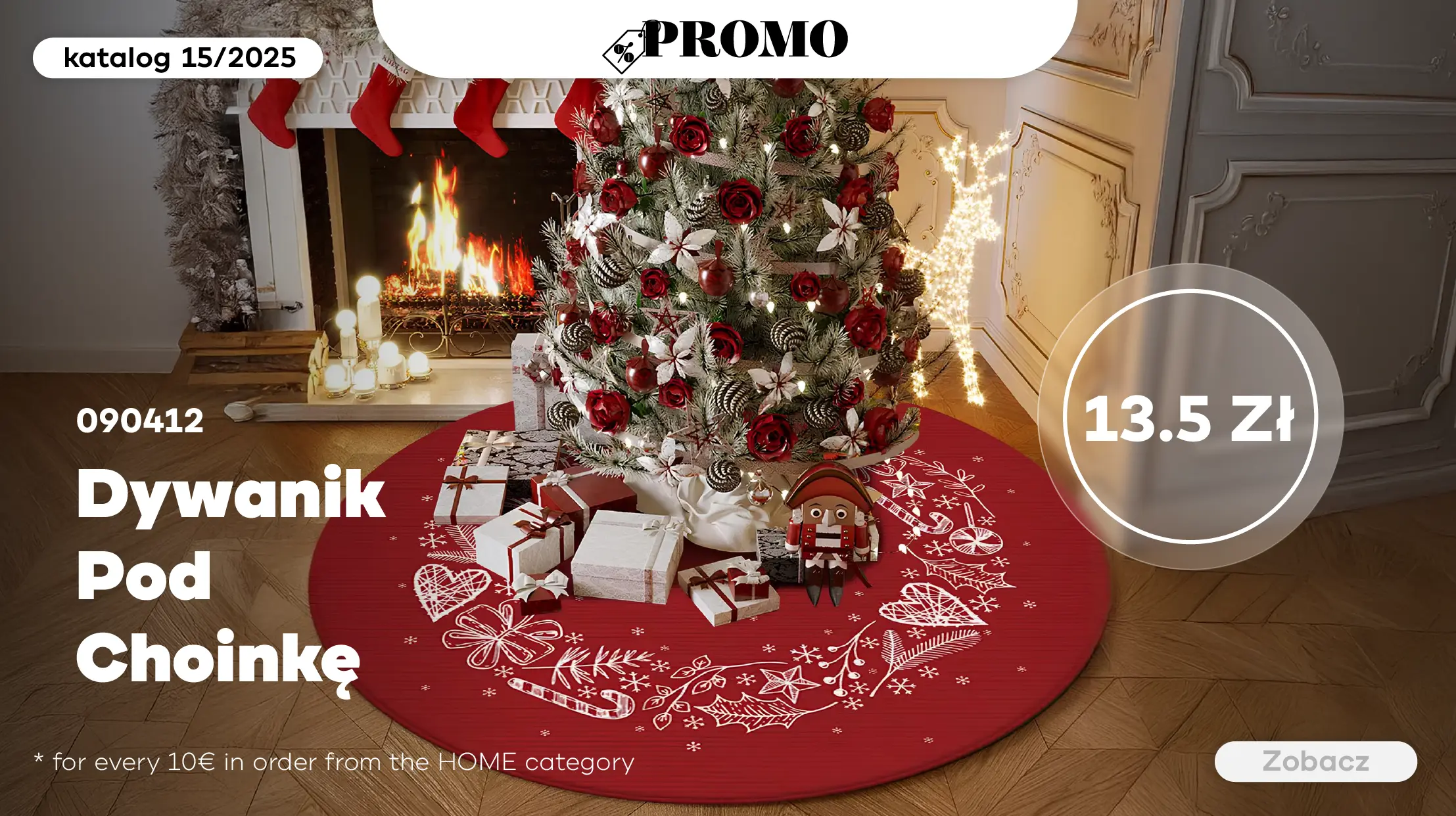 Odbierz dywanik pod choinkę Christmas Tree Carpet za jedyne 13,05zł za każde 45zł w zamówieniu w kategorii Home